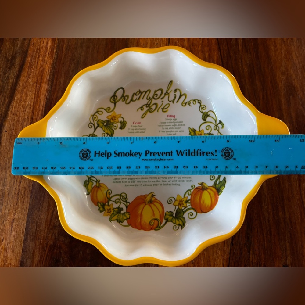 Temptations 9” Decorative Pie Plate - Picture 5 of 7
